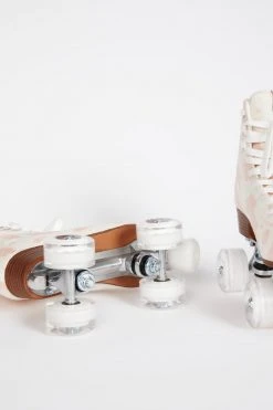 Intentionally Blank WHIP IT ROLLER SKATE Baby Pink Moo IB ROLLER SKATES