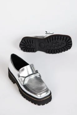 Intentionally Blank SHOES HEFT LOAFER Silver