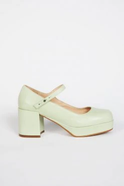 Intentionally Blank NEW ARRIVALS MIKA PLATFORM MARY JANE Green Tea