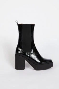 Intentionally Blank BOSSY PLATFORM BOOT Black SHOES