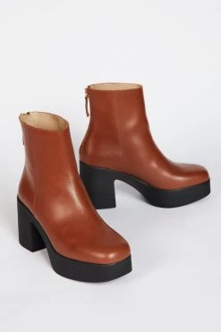 Intentionally Blank DRUE 3.0 PLATFORM BOOT Cognac