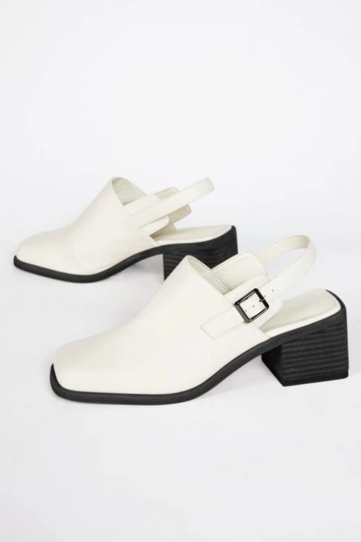 Intentionally Blank SHOES MARTY 2 MULE Cream