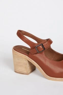 Intentionally Blank OFFICE CLOG Cognac SHOES
