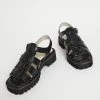 Intentionally Blank SHOES HADDIE FISHERMAN SANDAL Black