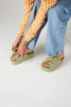 Intentionally Blank NEW ARRIVALS COOPER-2 PLATFORM SANDAL Sage