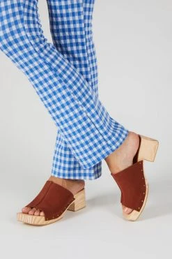 Intentionally Blank PS I LOVE YOU CLOG Chestnut