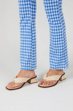 Intentionally Blank NEW ARRIVALS WHITMAN HEELED SANDALS Cream