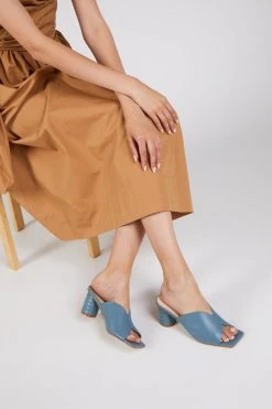 Intentionally Blank KAMIKA HEEL Blue SHOES