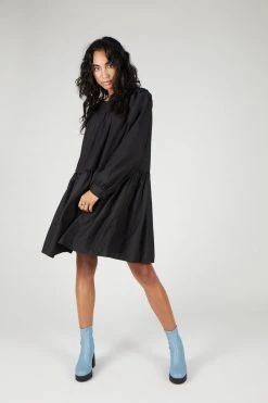 Intentionally Blank LAUR Dress Black