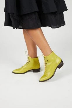 Intentionally Blank SHOES WEST LACE UP BOOT Olive