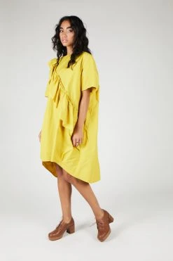Intentionally Blank MARKE Dress Mustard DRESSES