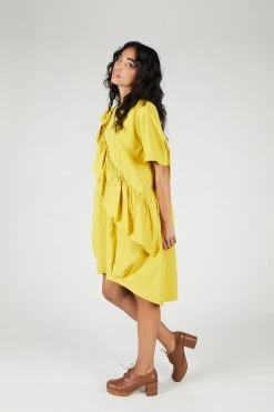 Intentionally Blank MARKE Dress Mustard DRESSES