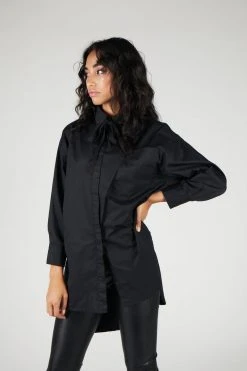 Intentionally Blank SPEAKS Blouse Black
