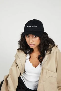 Intentionally Blank TRIPLE O Dad Cap Black/White