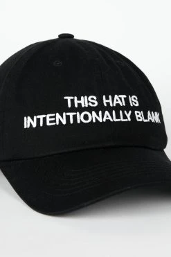 INTENTIONALLY BLANK Dad Cap Black/White ACCESSORIES