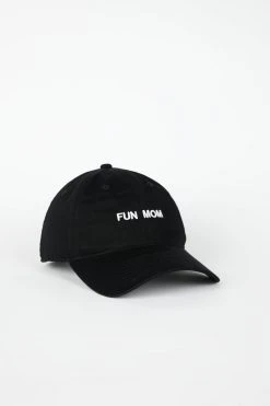 Intentionally Blank FUN MOM Dad Cap Black/White ACCESSORIES
