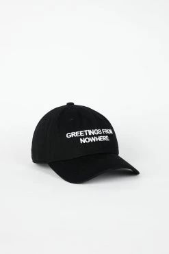 Intentionally Blank GREETINGS Dad Cap Black/White