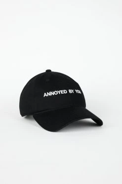 Intentionally Blank ACCESSORIES ANNOYED BY YOU Dad Cap Black White