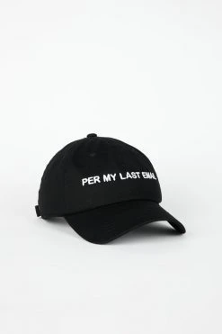 Intentionally Blank ACCESSORIES PER MY LAST Dad Cap Black/White