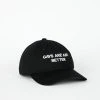 Intentionally Blank LOVE MY GAYS Dad Cap Black/White