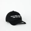 Intentionally Blank EMAIL ME Dad Cap Black/White ACCESSORIES