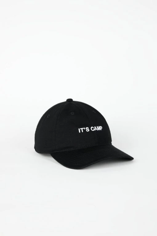 Intentionally Blank IT'S CAMP Dad Cap Black/White ACCESSORIES