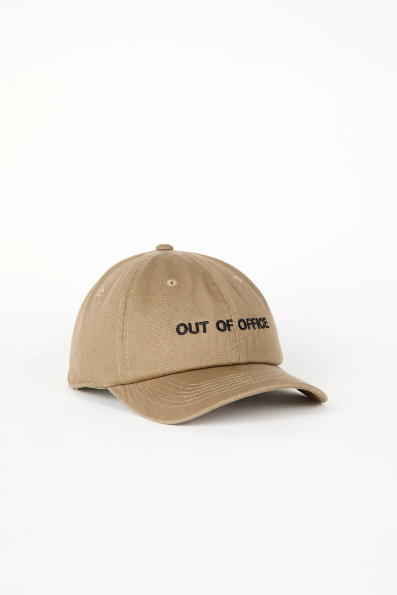 Intentionally Blank TRIPLE O Dad Cap Khaki/Black 3 Intentionally Blank TRIPLE O Dad Cap Khaki/Black