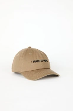 Intentionally Blank ME RN Dad Cap Khaki/Black ACCESSORIES