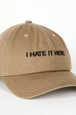 Intentionally Blank ME RN Dad Cap Khaki/Black ACCESSORIES