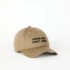 Intentionally Blank SO HARSH CHER Dad Cap Khaki/Black ACCESSORIES