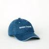 Intentionally Blank DADDY PLEASE Dad Cap Denim/White