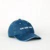 Intentionally Blank ACCESSORIES GAY AND TIRED Dad Cap Denim/White
