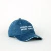 Intentionally Blank ACCESSORIES IT'S HUMAN NATURE Dad Cap Denim White