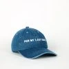 Intentionally Blank ACCESSORIES PER MY LAST Dad Cap Denim/White
