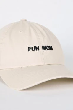 Intentionally Blank FUN MOM Dad Cap Sand/Black ACCESSORIES