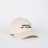 Intentionally Blank SHOULD I GET BANGS Dad Cap Sand/Black
