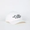 Intentionally Blank MIMI XMAS Dad Cap White/Black ACCESSORIES