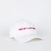 Intentionally Blank PER MY LAST Dad Cap White/Red