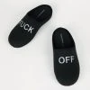 Intentionally Blank ANTI-SOCIAL SLIPPER BLACK ACCESSORIES