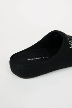 Intentionally Blank LATE NIGHT SNACK SLIPPER BLACK ACCESSORIES