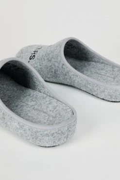 Intentionally Blank ACCESSORIES MEN'S NO SHAME SLIPPER CHARCOAL