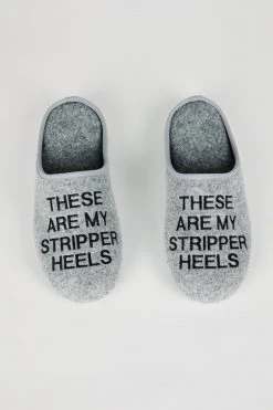 Intentionally Blank STRIPPER SLIPPER CHARCOAL ACCESSORIES