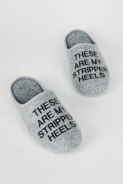 Intentionally Blank STRIPPER SLIPPER CHARCOAL ACCESSORIES