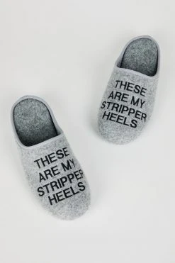 Intentionally Blank STRIPPER SLIPPER CHARCOAL ACCESSORIES