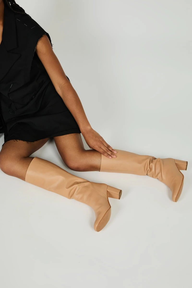 Intentionally Blank SHOES PAM TALL BOOT Clay 4 Intentionally Blank SHOES PAM TALL BOOT Clay