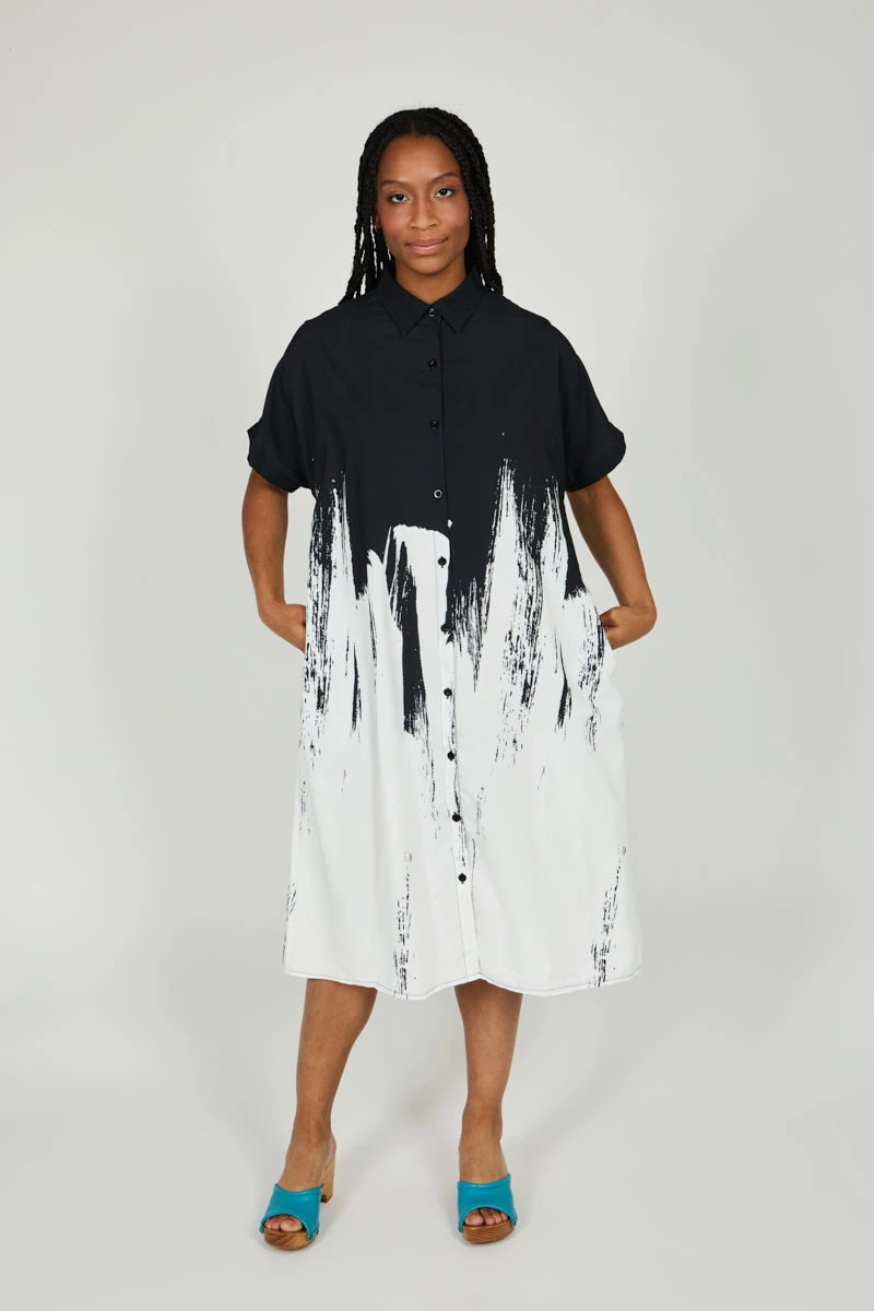 Intentionally Blank BAXIX SHIRT DRESS Black 5 Intentionally Blank BAXIX SHIRT DRESS Black