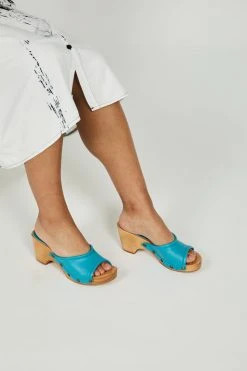 Intentionally Blank NEW ARRIVALS BEATRICE CLOG Turquoise