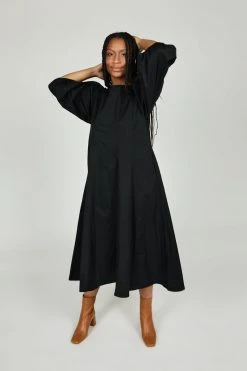 Intentionally Blank CROSSTOWN DRESS Black