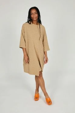 Intentionally Blank DELORA TSHIRT DRESS Latte