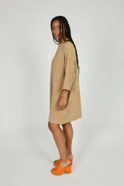 Intentionally Blank DELORA TSHIRT DRESS Latte